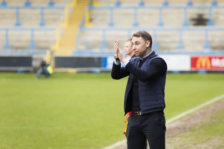 FC Halifax Town v Boreham Wood at The MBI Shay Stadium