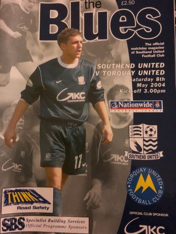 Southend 2004 programme