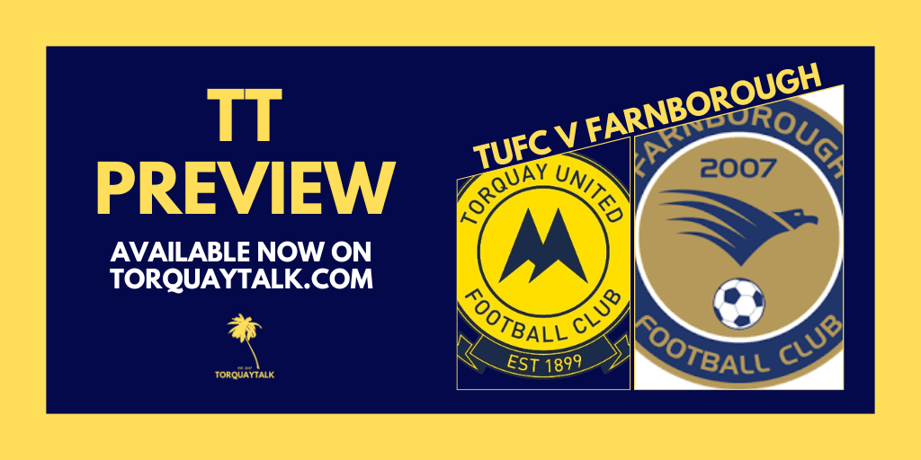TALKING POINTS PREVIEW – Farnborough (h) by Chris&nbsp;Wade