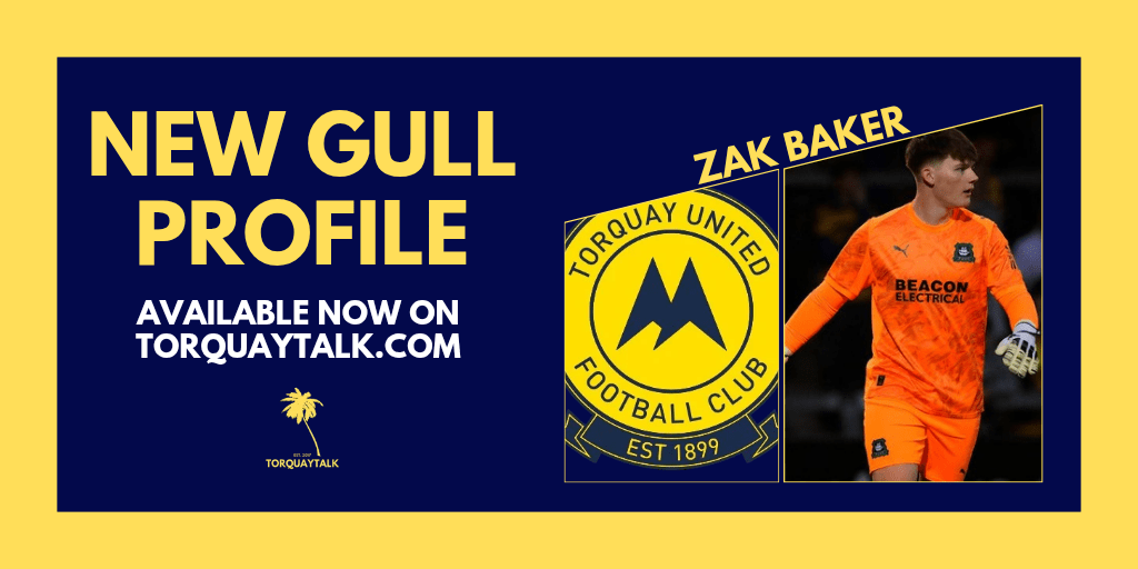 NEW GULL PROFILE – ZAK BAKER by Sam&nbsp;Jones