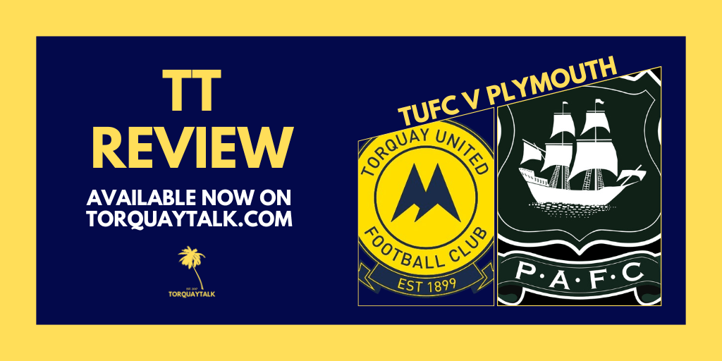 TT MATCH VERDICT – Plymouth Argyle (h) by Steve&nbsp;Harris