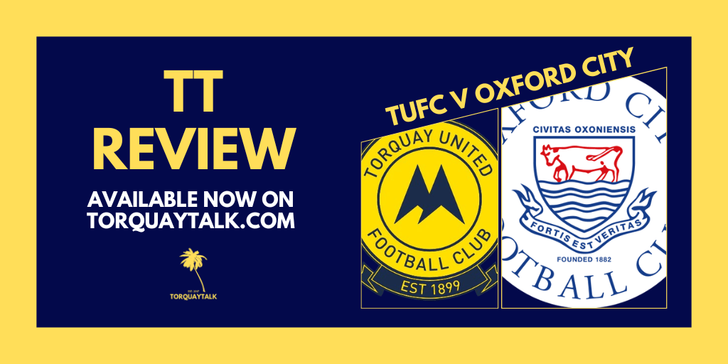 TALKING POINTS REVIEW – Oxford City (h) by Steve&nbsp;Harris