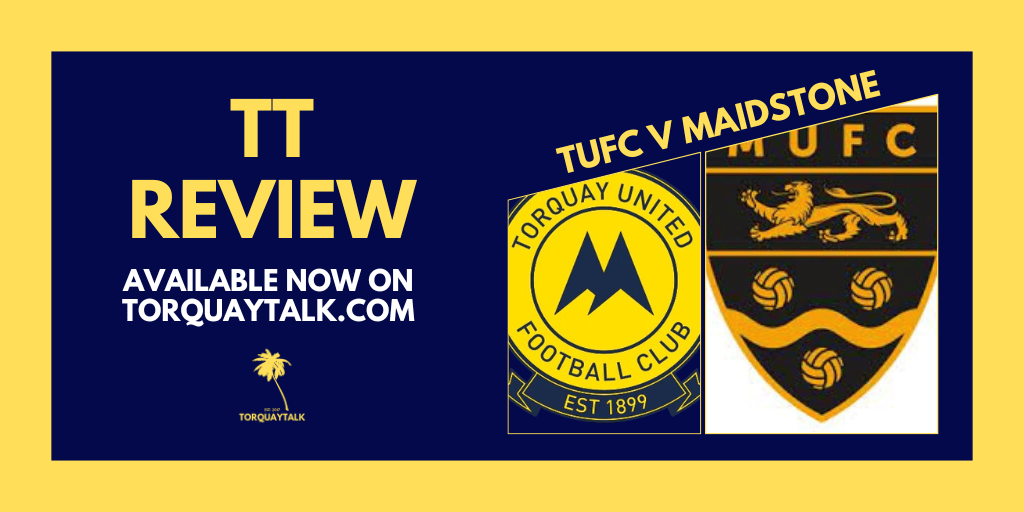 TALKING POINTS REVIEW – Maidstone (h) by Steve&nbsp;Harris